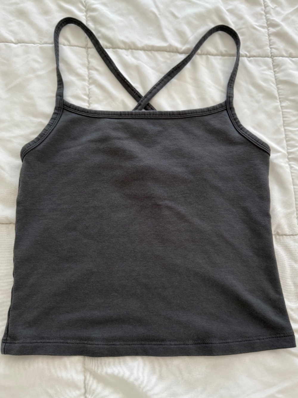 Outdoor Voices Charcoal Tank, XXS